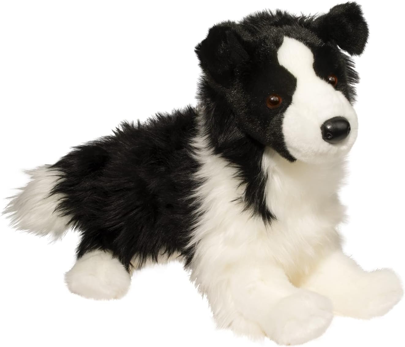 Douglas Border Collie Dog Plush Stuffed Animal | 16-inch